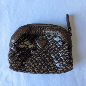 Brighton Brown Patent Leather Coin Purse